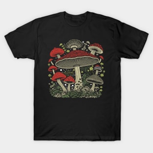 Fly agaric mushroom T-Shirt